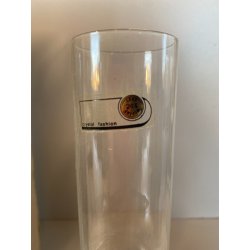 SET 6 BICCHIERI Mod. Anatom CRISTALLO MIDCENTURY MODERN ø5x23,5cm/h BOXED '70