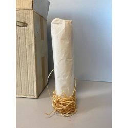 SET 6 BICCHIERI Mod. Anatom CRISTALLO MIDCENTURY MODERN ø5x23,5cm/h BOXED '70