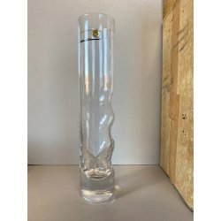 SET 6 BICCHIERI Mod. Anatom CRISTALLO MIDCENTURY MODERN ø5x23,5cm/h BOXED '70