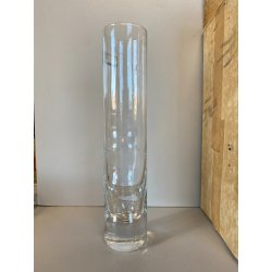 SET 6 BICCHIERI Mod. Anatom CRISTALLO MIDCENTURY MODERN ø5x23,5cm/h BOXED '70