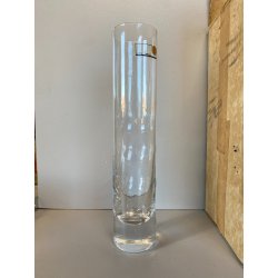 SET 6 BICCHIERI Mod. Anatom CRISTALLO MIDCENTURY MODERN ø5x23,5cm/h BOXED '70