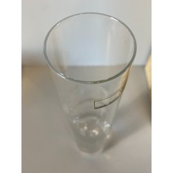 SET 6 BICCHIERI Mod. Anatom CRISTALLO MIDCENTURY MODERN ø5x23,5cm/h BOXED '70