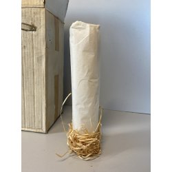 SET 6 BICCHIERI CRISTALLO MIDCENTURY MODERN Mod. Anatom ø5x23,5cm/h BOXED '70