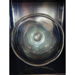 GRANDE VASO VETRO Strömbergshyttan SVEZIA DESIGN MID CENTURY MODERN DECORO PESCI