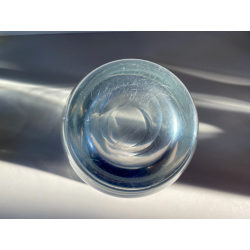 GRANDE VASO VETRO Strömbergshyttan SVEZIA DESIGN MID CENTURY MODERN DECORO PESCI