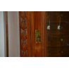 ANTICO ARMADIO NOCE con SPECCHIO Liberty SMONTABILE 1900 GUARDAROBA OLD WARDROBE