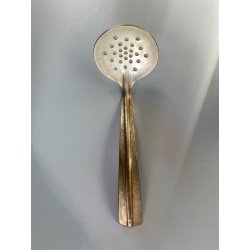 COCKTAIL SET SHAKER SECCHIELLO GHIACCIO METALLO ARGENTATO DESIGN ART DECO '40/50