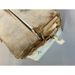 SET 6 BICCHIERI CRISTALLO Mod. Nostromo BASE TRILOBATA WHISKY ø 8x12 cm/h '70s