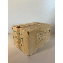 SET 6 BICCHIERI CRISTALLO VINTAGE BASE TRILOBATA WHISKY "Nostromo" ø8x12cm/h '70