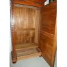 ANTICO ARMADIO NOCE con SPECCHIO Liberty SMONTABILE 1900 GUARDAROBA OLD WARDROBE