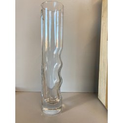 SET 6 BICCHIERI CRISTALLO VINTAGE MIDCENTURY  Mod.  Anatom ø5x23,5cm/h BOXED '70