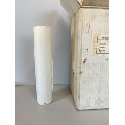 SET 6 BICCHIERI CRISTALLO MIDCENTURY Mod.  Anatom ø5x23,5cm/h BOXED VINTAGE '70s