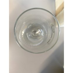 SET 6 BICCHIERI CRISTALLO MIDCENTURY Mod.  Anatom ø5x23,5cm/h BOXED VINTAGE '70s