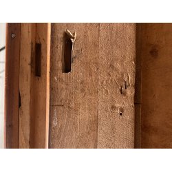 ANTICO SETTIMANALE CAPPUCCINO LEGNO NOCE 1800 CASSETTI CARLO X GUARDAROBA EPOCA