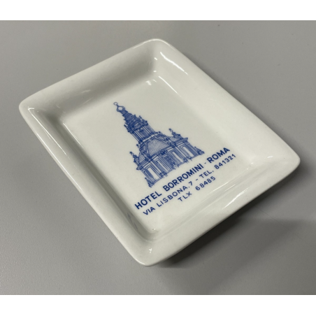 VINTAGE SOUVENIR Hotel ROMA PIATTINO CERAMICA Richard Ginori TIP TRAY SOAP DISH