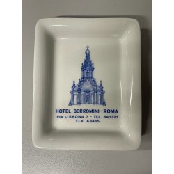 VINTAGE SOUVENIR Hotel ROMA PIATTINO CERAMICA Richard Ginori TIP TRAY SOAP DISH