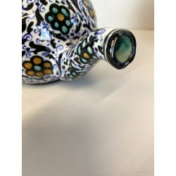 ANTICO SERVIZIO CAFFE 5 pers. MAIOLICA MAP Pesaro DECORO FLOREALE  ART DECO '900