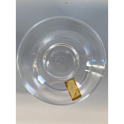 SET 6 CALICI CRISTALLO Arnolfo di Cambio DESIGN Sergio Asti "Perbere" 14,5 cm/h