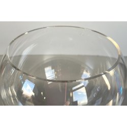 SET 6 CALICI CRISTALLO Arnolfo di Cambio DESIGN Sergio Asti "Perbere" 14,5 cm/h