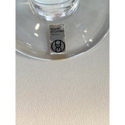 SET 6 CALICI CRISTALLO Arnolfo di Cambio DESIGN Sergio Asti "Perbere" 14,5 cm/h