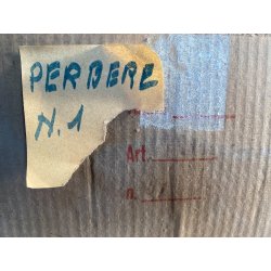 SET 6 CALICI CRISTALLO Arnolfo di Cambio DESIGN Sergio Asti "Perbere" 14,5 cm/h