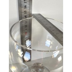 SET 6 CALICI CRISTALLO Arnolfo di Cambio DESIGN Sergio Asti "Perbere" 14,5 cm/h