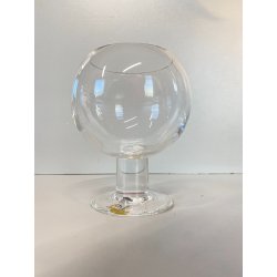 SET 6 CALICI CRISTALLO Arnolfo di Cambio Perbere DESIGN Sergio Asti 12 cm/h '60