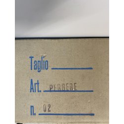 SET 6 CALICI CRISTALLO Arnolfo di Cambio Perbere DESIGN Sergio Asti 12 cm/h '60