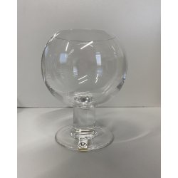 SET 6 CALICI CRISTALLO Arnolfo di Cambio DESIGN Sergio Asti "Perbere" 12 cm/h