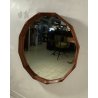 SPECCHIO PARETE DECAGONALE DESIGN Dino Cavalli SPECCHIERA MID CENTURY MIRROR '60