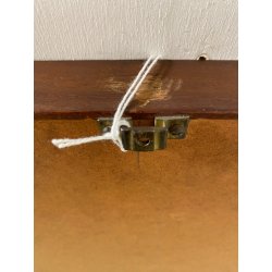 SPECCHIO PARETE DECAGONALE DESIGN Dino Cavalli SPECCHIERA MID CENTURY MIRROR '60