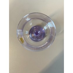 CALICI CRISTALLO SET 6 DESIGN Edoardo Dal Seno Arnolfo di Cambio 10,5 cm/h '70s