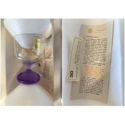 CALICI CRISTALLO SET 6 DESIGN Edoardo Dal Seno Arnolfo di Cambio 10,5 cm/h '70s