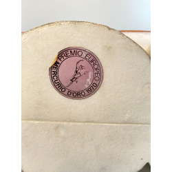 CALICI CRISTALLO SET 6 DESIGN Edoardo Dal Seno Arnolfo di Cambio 10,5 cm/h '70s