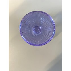 CALICI CRISTALLO SET 6 DESIGN Edoardo Dal Seno Arnolfo di Cambio 11 cm/h '70s