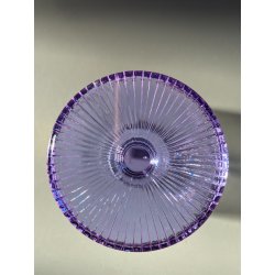 CALICI CRISTALLO SET 5 DESIGN Edoardo Dal Seno Arnolfo di Cambio 10,5 cm/h '70s