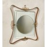 SPECCHIERA DESIGN ANNI 60 OTTONE ATTR. FONTANA ARTE VINTAGE SPECCHIO MIRROR