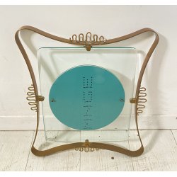 SPECCHIERA DESIGN ANNI 60 OTTONE ATTR. FONTANA ARTE VINTAGE SPECCHIO MIRROR