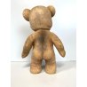 GIOCATTOLO VINTAGE ORSACCHIOTTO TEDDY BEAR GOMMA MORBIDA FISCHIETTO OK 26cmh '50