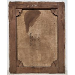 ANTICO QUADRO DIPINTO olio tela EPOCA 1800 RITRATTO FEMMINILE NOBILDONNA SPILLA