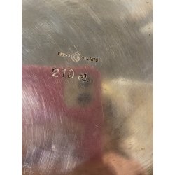 LOTTO 4 pz SERVIZIO Krupp Berndorf Milano DESIGN Gio Ponti ALPACCA ARGENTATA '50