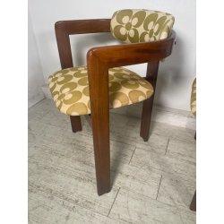 COPPIA SEDIA POLTRONA POZZETTO VINTAGE 1960 DESIGN STILE DI Afra & Tobia Scarpa