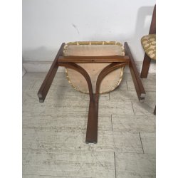 COPPIA SEDIA POLTRONA POZZETTO VINTAGE 1960 DESIGN STILE DI Afra & Tobia Scarpa