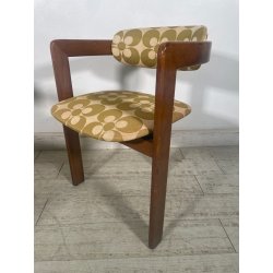 COPPIA SEDIA POLTRONA POZZETTO VINTAGE 1960 DESIGN STILE DI Afra & Tobia Scarpa