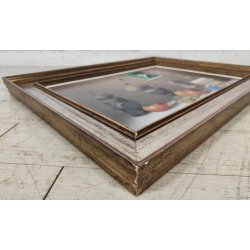 ANTICO QUADRO DIPINTO Proferio Grossi 1978 olio tavola NATURA MORTA Frutta Libri