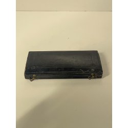ANTICO ASTUCCIO scatola COMPASSO set strumenti precisione disegno '800