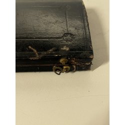 ANTICO ASTUCCIO scatola COMPASSO set strumenti precisione disegno '800