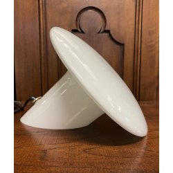 LAMPADA DA TAVOLO Candia VETRO MURANO DESIGN Gino Vistosi PER VISTOSI BIANCO '65