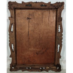 ANTICO QUADRO DIPINTO Rodolfo Paoletti 800 PAESAGGIO Venezia LAGUNA GONDOLA