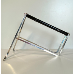 PORTABOTTIGLIE MODERNISTA Jacques Adnet & Christofle SILVERPLATED LACCA CINESE